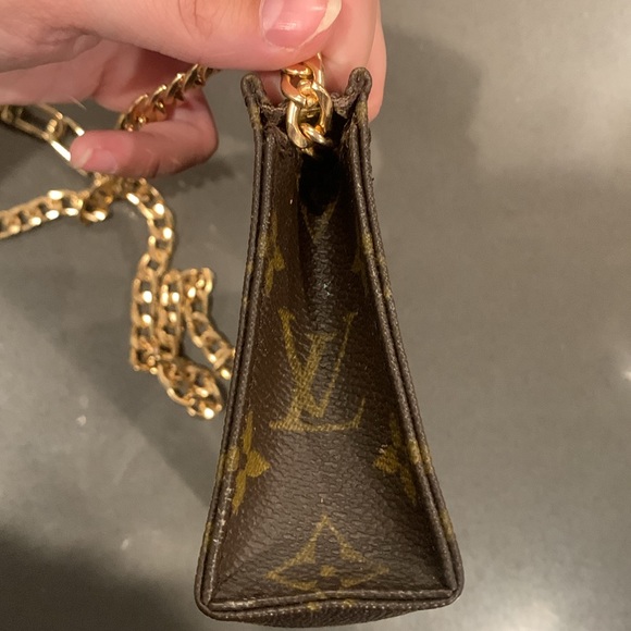 Authentic monogram LV Louis Vuitton Pochette - Picture 5 of 7